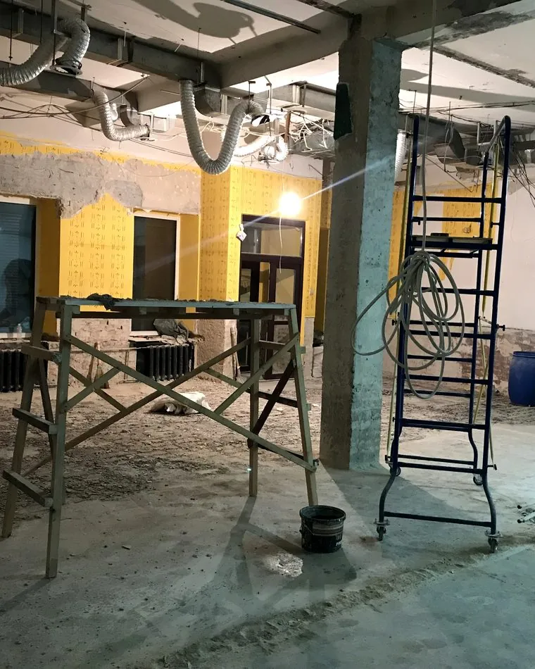 Ресторан на етапі будівництва